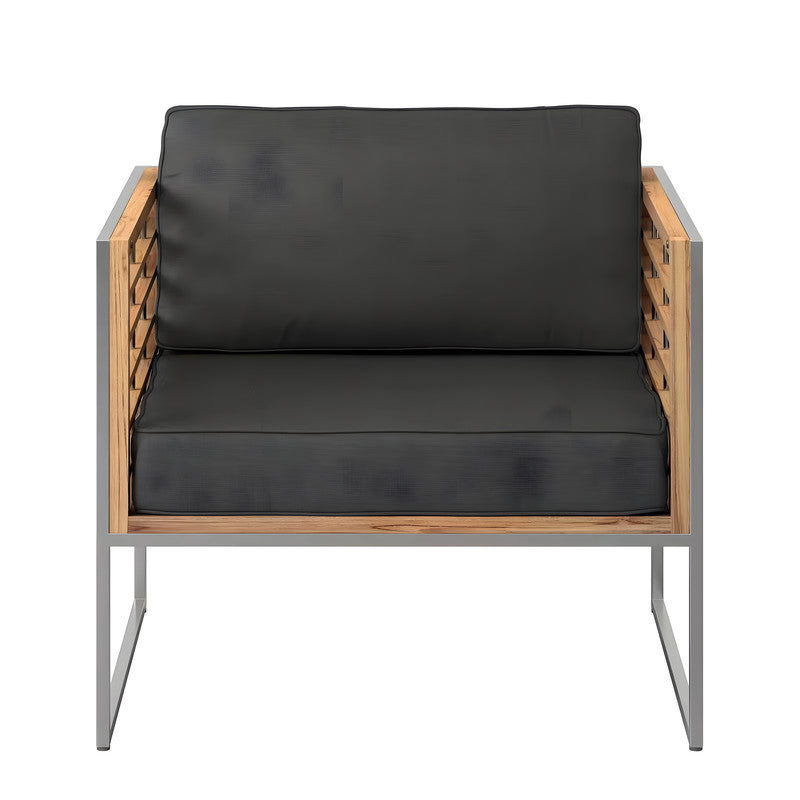 Outdoor Armchair with Cushions