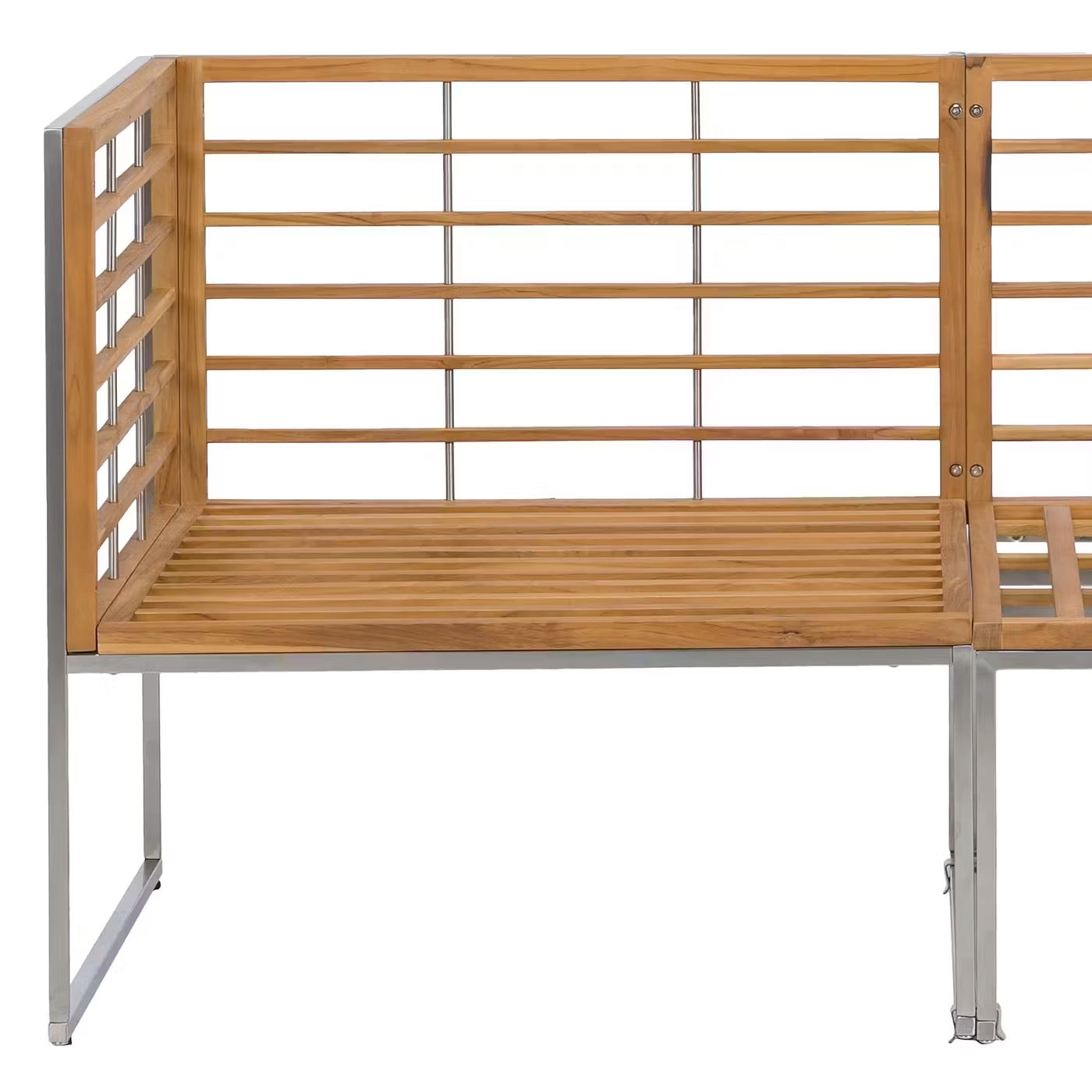 55" Outdoor Lounge Sofa with Cushions