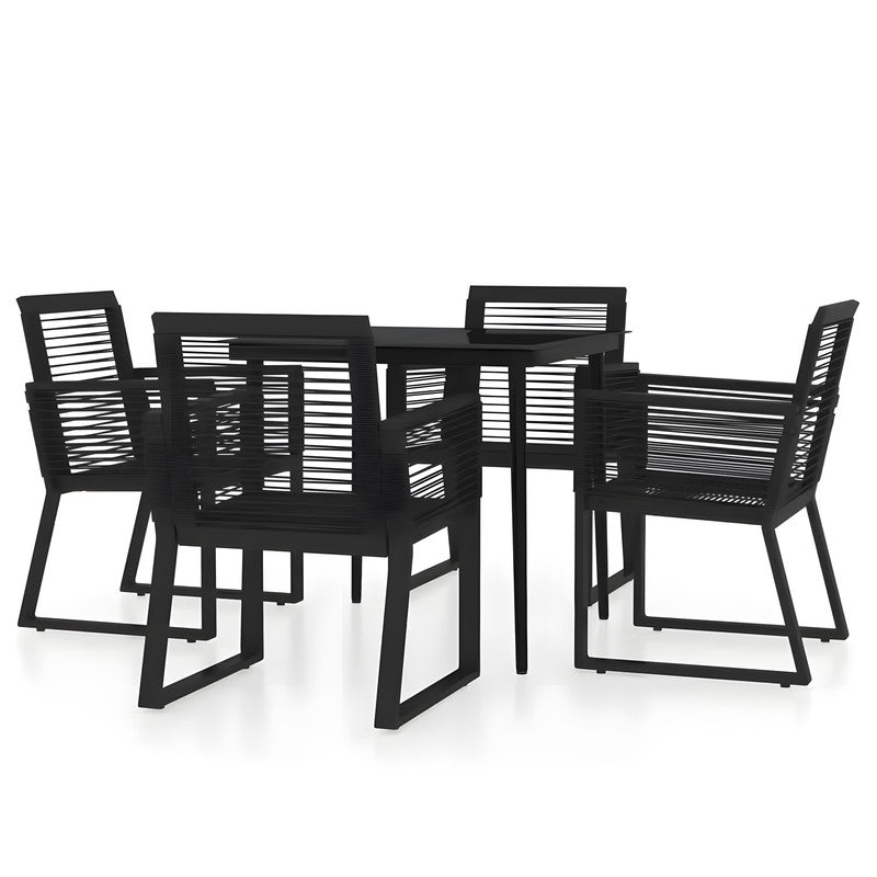 5-Piece Metal Outdoor Dining Set