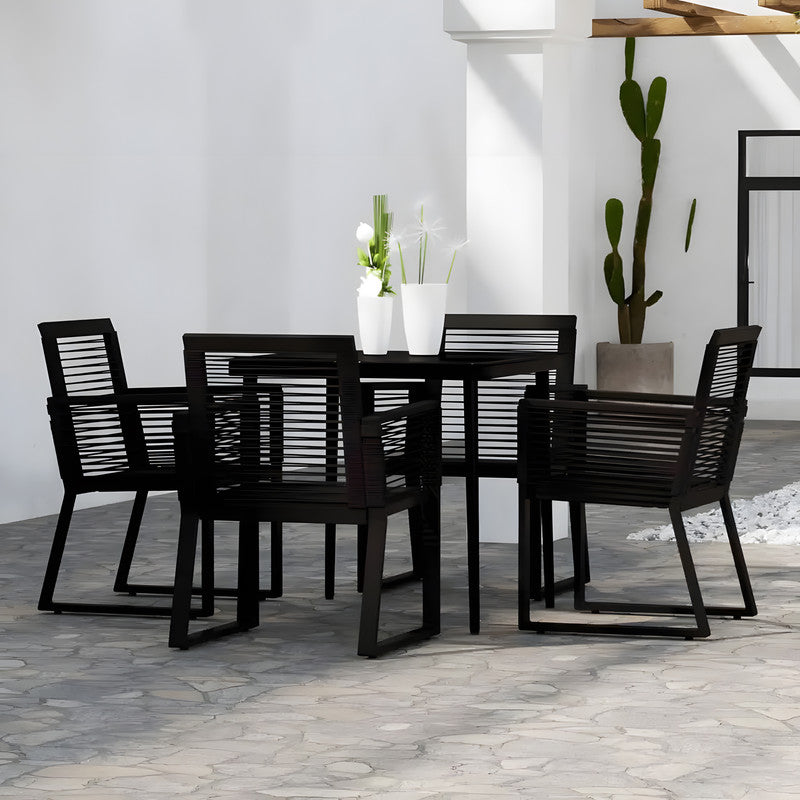 5-Piece Metal Outdoor Dining Set