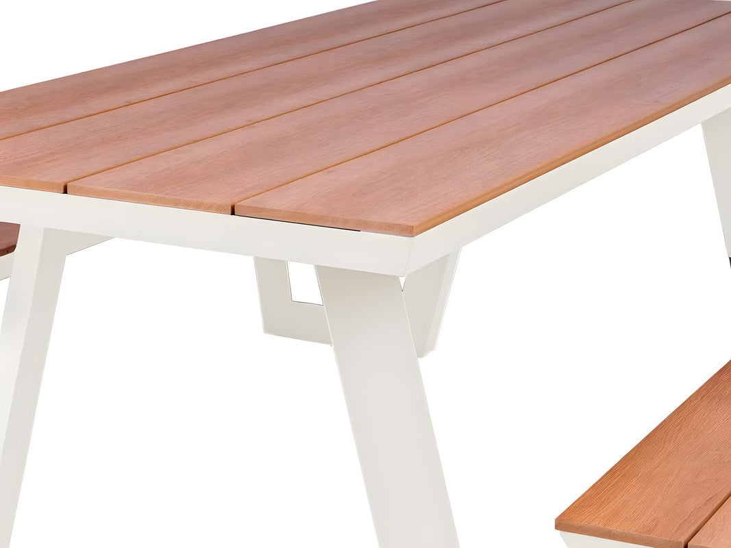 Aluminum Patio Picnic Table Set