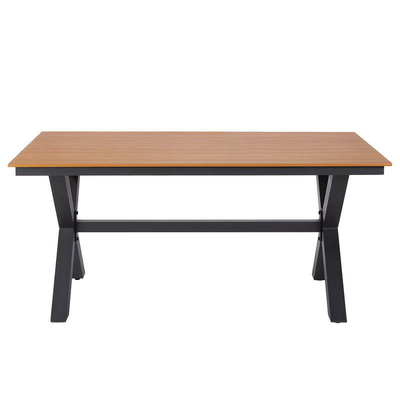 3-Piece Aluminum Patio Picnic Table Set