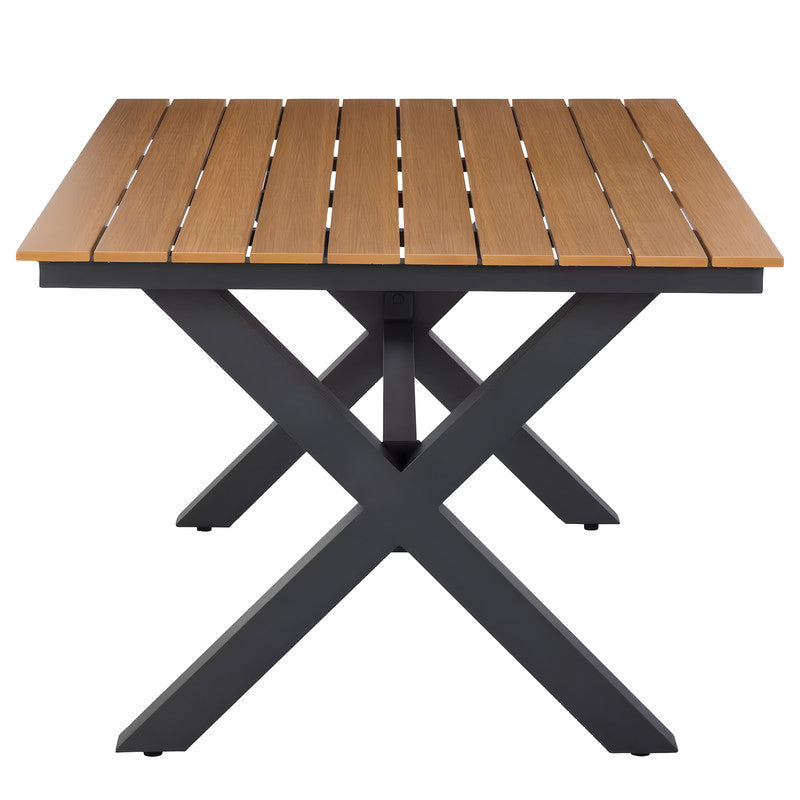 3-Piece Aluminum Patio Picnic Table Set