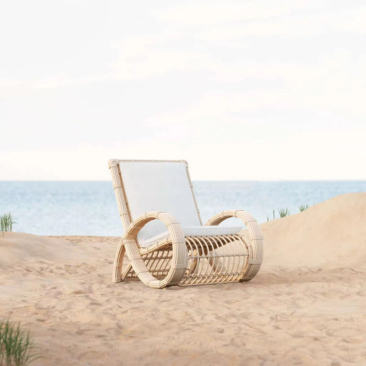 Rattan Large Garden Sofa