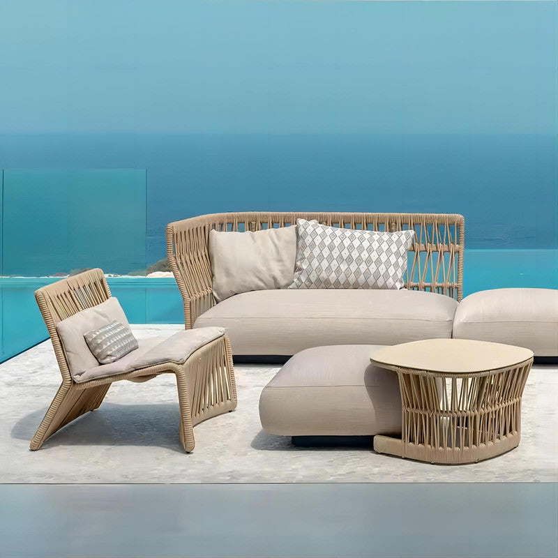Chic Outdoor Rattan Furniture Set