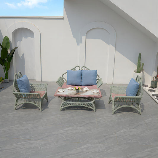 Outdoor Handmade Woven Sofa Set