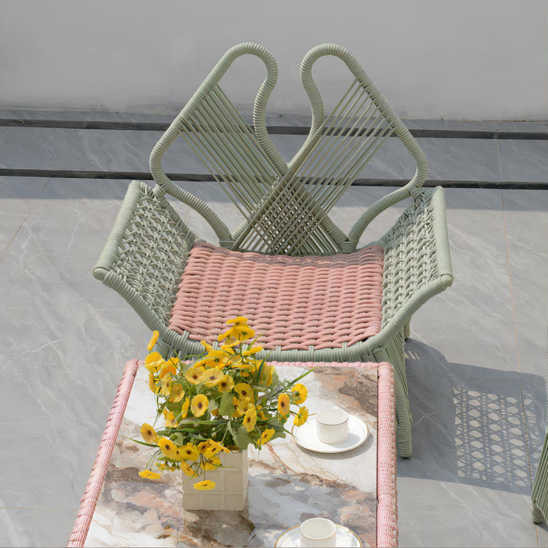 Outdoor Handmade Woven Sofa Set