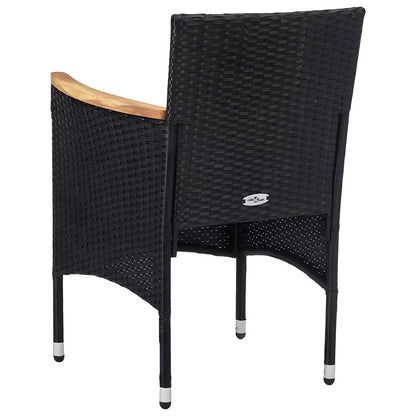 3-Piece Patio Chat Set with Cushions
