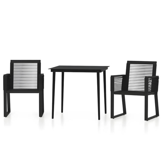 3-Piece Metal Patio Chat Set