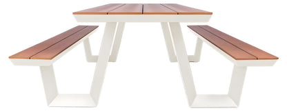 Aluminum Patio Picnic Table Set