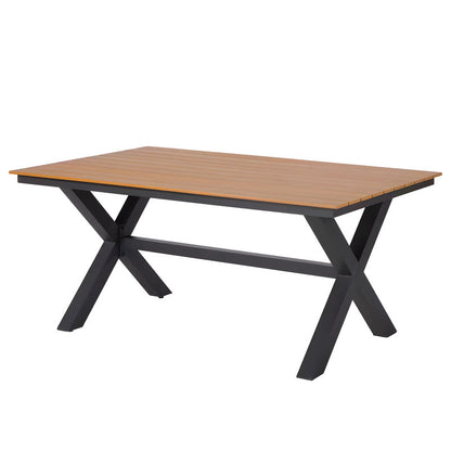 3-Piece Aluminum Patio Picnic Table Set